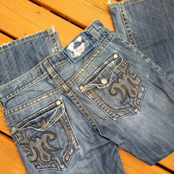 Men's Mek Denim USA 'NADYM' Jeans - Picture 2 of 4